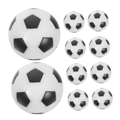 HONITANO 10 Stück Teiliges Tischfußball Ersatzball Robuste Kunststoff Bälle für Mini Tischkicker Kompatibel Langlebig und Einfach zu Wechseln für Freizeit und Spielspaß HONITANO 10 Stück Teiliges Tischfußball Ersatzball Robuste Kunststoff Bälle für Mini Tischkicker Kompatibel Langlebig und Einfach zu Wechseln für Freizeit und Spielspaß von HONITANO