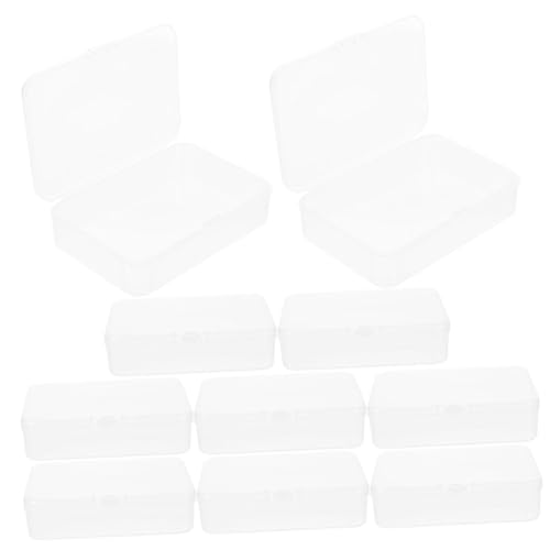 HONITANO 10 Stück Transparente Spielkartenboxen aus Stabilem Kunststoff Rechteckiger Kartenhalter für Kartenspiel Aufbewahrung Praktischer Organizer für Poker und Spielkarten Leicht und HONITANO 10 Stück Transparente Spielkartenboxen aus Stabilem Kunststoff Rechteckiger Kartenhalter für Kartenspiel Aufbewahrung Praktischer Organizer für Poker und Spielkarten Leicht und von HONITANO