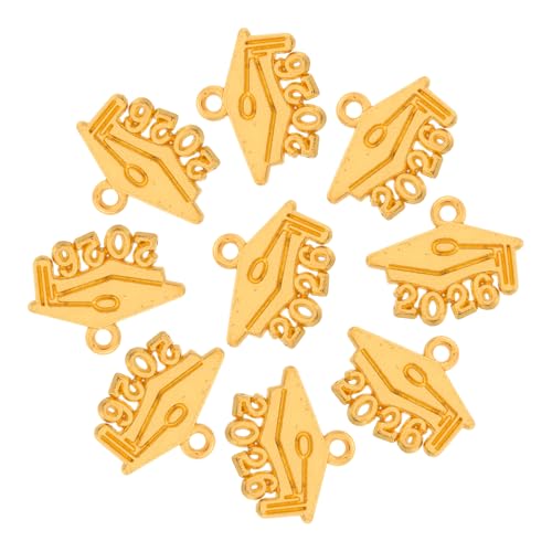 HONITANO 100 Stück DIY Abschlusskappen Charms aus Einzigartige Erinnerungsstücke für Abschlussfeier für Schlüsselanhänger und Partydekoration HONITANO 100 Stück DIY Abschlusskappen Charms aus Einzigartige Erinnerungsstücke für Abschlussfeier für Schlüsselanhänger und Partydekoration von HONITANO