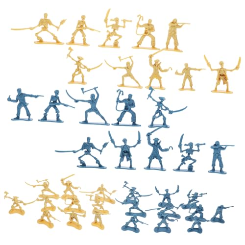 HONITANO 100 Stück Modell Eines Piratensoldaten Piratenschmuck Winzige Soldatenmodelle Mini-personenfiguren Kleines Soldatenmodell Für Soldaten Piratenzubehör Für Jungen Plastik HONITANO 100 Stück Modell Eines Piratensoldaten Piratenschmuck Winzige Soldatenmodelle Mini-personenfiguren Kleines Soldatenmodell Für Soldaten Piratenzubehör Für Jungen Plastik von HONITANO