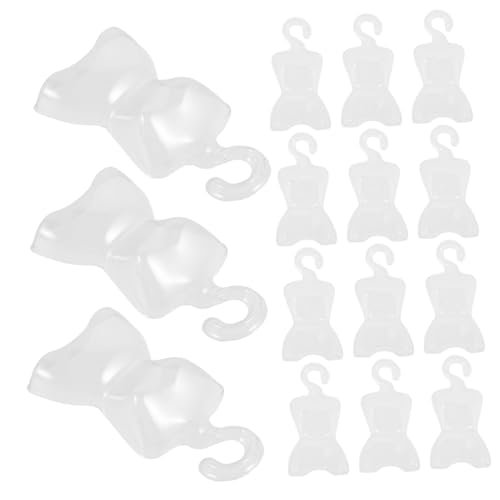 HONITANO 100 Stück Puppenhaus-Aufhänger Mini Puppenbett puppenkleiderbügel puppenkleiderschrank Kleiderbügel für den Kleiderschrank Babypuppenbügel Plastik Transparent HONITANO 100 Stück Puppenhaus-Aufhänger Mini Puppenbett puppenkleiderbügel puppenkleiderschrank Kleiderbügel für den Kleiderschrank Babypuppenbügel Plastik Transparent von HONITANO
