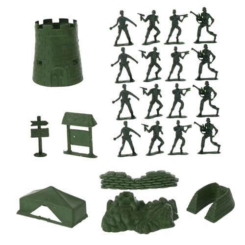 HONITANO 100 Stück Teiliges Militärsoldaten aus Robustem Kunststoff Kindgerechte Soldaten Figuren für Strategische Militärspiele Kreativitätsförderndes für Kinderzimmer und Tischdekoration HONITANO 100 Stück Teiliges Militärsoldaten aus Robustem Kunststoff Kindgerechte Soldaten Figuren für Strategische Militärspiele Kreativitätsförderndes für Kinderzimmer und Tischdekoration von HONITANO