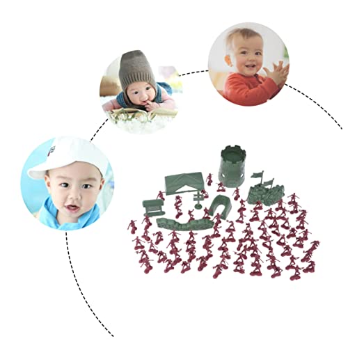HONITANO 100 Stück - für kinderspielzeug Set spielzeuge spielzeugsoldaten Kid Toys Sandtisch-Modell militärisches Mini-Modell Sodier-Modell HONITANO 100 Stück - für kinderspielzeug Set spielzeuge spielzeugsoldaten Kid Toys Sandtisch-Modell militärisches Mini-Modell Sodier-Modell von HONITANO