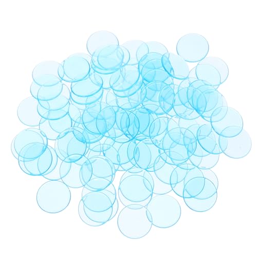 HONITANO 100Stücke Bingo Chips Transparente Plastikmarker Wiederverwendbare Zähler für Spiele Langlebige Farbenfrohe Zählmünzen für Bingo und Lernaktivitäten HONITANO 100Stücke Bingo Chips Transparente Plastikmarker Wiederverwendbare Zähler für Spiele Langlebige Farbenfrohe Zählmünzen für Bingo und Lernaktivitäten von HONITANO