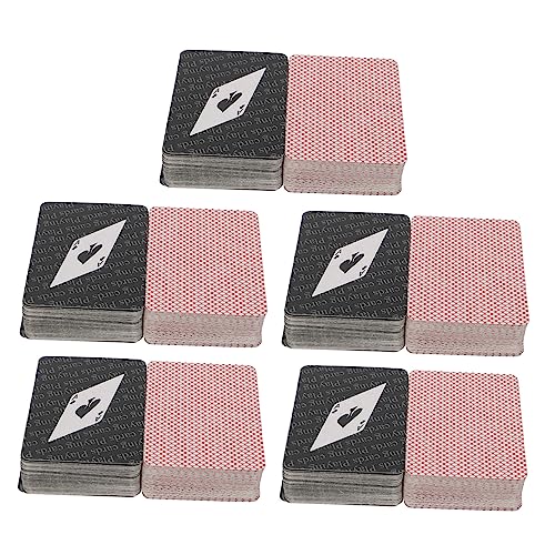 HONITANO 10Er Box Spielkarten Kleine Spielkarte Miniatur Spielkarte Partykarten Partygeschenkkarten Spiel Pokerspiel Mini Spielkarten Spielkarten Pokerparty Miniatur Pokerpapier von HONITANO