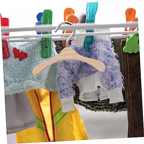 HONITANO 10Stücke Holz Kleiderbügel für Puppen Hölzerne Puppenzubehör für Organisation von Puppenkleidung Langlebig und Praktisch Perfektes für Aufbewahrung HONITANO 10Stücke Holz Kleiderbügel für Puppen Hölzerne Puppenzubehör für Organisation von Puppenkleidung Langlebig und Praktisch Perfektes für Aufbewahrung von HONITANO