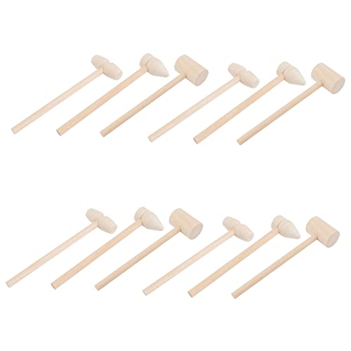 HONITANO 12 Stück Hammer für kinderspielzeug + spielsachen Toy spielzeuge Babyspielzeug Holzschlagspielzeug Mini-Beat- Lotusbaum Khaki HONITANO 12 Stück Hammer für kinderspielzeug + spielsachen Toy spielzeuge Babyspielzeug Holzschlagspielzeug Mini-Beat- Lotusbaum Khaki von HONITANO