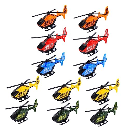 HONITANO 12 Stück Helikopter Zurückziehen Simulation Hubschrauber Helikopter Mit Trägheitsrückzug Frühe Bildungsspielzeug Trägheitshubschrauber Für Helikopter Abs HONITANO 12 Stück Helikopter Zurückziehen Simulation Hubschrauber Helikopter Mit Trägheitsrückzug Frühe Bildungsspielzeug Trägheitshubschrauber Für Helikopter Abs von HONITANO