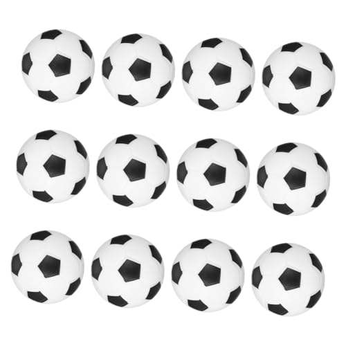HONITANO 12 Stück Mini Tischfußball Bälle Abs Ersatzbälle für Tischfußballspiele für Partys und Gruppenaktivitäten Robust und Tragbar HONITANO 12 Stück Mini Tischfußball Bälle Abs Ersatzbälle für Tischfußballspiele für Partys und Gruppenaktivitäten Robust und Tragbar von HONITANO