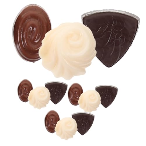 HONITANO 12 Stück Schokoriegel Requisiten Kunstschokolade Simulationsschokolade Einzeln Puppen Simuliertes Schokoladendekor Gefälschtes Multifunktionales Interessantes von HONITANO