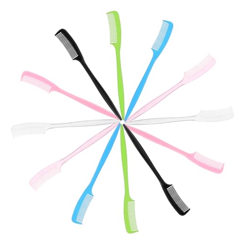 HONITANO 12 Stück Spielzeugzubehör Mini -Styling -kamm Puppenbürste Mini-kamm Kleiner Kamm Puppenhaarbürste Puppe Perücke Rattenschwanzkamm Puppenhaarwerkzeug Plastik von HONITANO