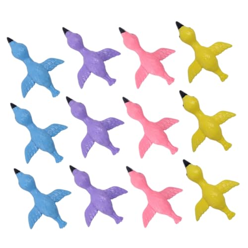 HONITANO 12 Stück Teiliges Flamingo Fingerspielzeug aus Sicherem TPR Elastische Schleuder für Lustiges Partyspielzeug für Mädchen Bunte Mischung für Spiel und Spaß HONITANO 12 Stück Teiliges Flamingo Fingerspielzeug aus Sicherem TPR Elastische Schleuder für Lustiges Partyspielzeug für Mädchen Bunte Mischung für Spiel und Spaß von HONITANO