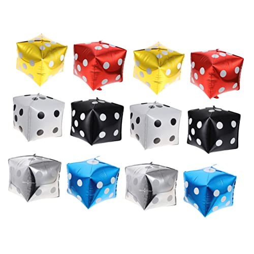 HONITANO 12 Stück Teiliges Quadratische Aluminiumfolie ballons in Gold Silber Rot Blau Langlebige Partydeko für themengeburtstag Einfach Aufblasbar Vielseitig Einsetzbar HONITANO 12 Stück Teiliges Quadratische Aluminiumfolie ballons in Gold Silber Rot Blau Langlebige Partydeko für themengeburtstag Einfach Aufblasbar Vielseitig Einsetzbar von HONITANO