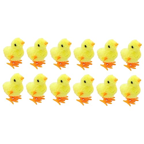 HONITANO 12Stücke Aufziehspielzeug Huhn Cartoon für Lustiges Simulation Huhn Perfektes und Deko für Ostern Fördert die Hand Augen Koordination und Kreativität HONITANO 12Stücke Aufziehspielzeug Huhn Cartoon für Lustiges Simulation Huhn Perfektes und Deko für Ostern Fördert die Hand Augen Koordination und Kreativität von HONITANO