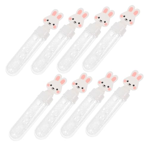 HONITANO 12Stücke Hasen Blasengebläsestäbe Für Mini Blasenrohre Mit Niedlichem Hasen Design Perfektes Seifenblasen Für Außenbereich Und Partys von HONITANO