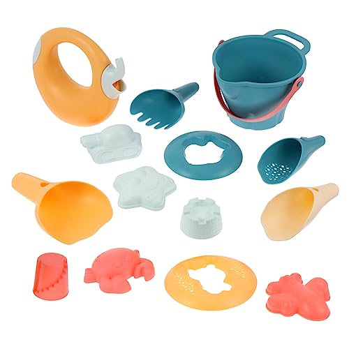 HONITANO 14 Stück Teiliges Set Strandspielzeug Bunte Sandformen für Kreatives im Sandkasten für Sommer Kreativität der Kleinen HONITANO 14 Stück Teiliges Set Strandspielzeug Bunte Sandformen für Kreatives im Sandkasten für Sommer Kreativität der Kleinen von HONITANO