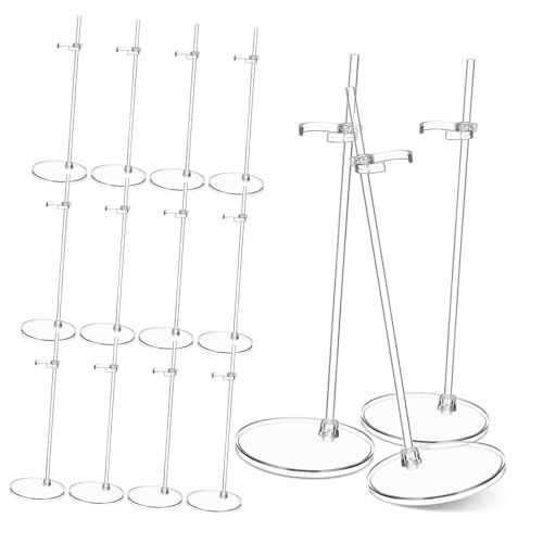 HONITANO 15 Stück Puppenständer Und Unterstützung Puppenhalter Klammern hoch unser Basen Actionfigurenständer Figurenanzeigestand Halter für Figurenständer Figur Zubehör Plastik Transparent HONITANO 15 Stück Puppenständer Und Unterstützung Puppenhalter Klammern hoch unser Basen Actionfigurenständer Figurenanzeigestand Halter für Figurenständer Figur Zubehör Plastik Transparent von HONITANO