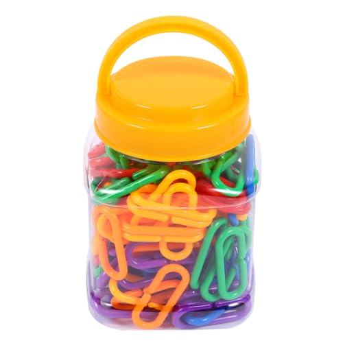 HONITANO 150 Stück Teiliges Geometrisches Lernspielzeug Kunststoff Steckkettenglieder DIY Montagespielzeug Fördert Kreativität Vorstellungskraft und Feinmotorik für Jungen Mädchen HONITANO 150 Stück Teiliges Geometrisches Lernspielzeug Kunststoff Steckkettenglieder DIY Montagespielzeug Fördert Kreativität Vorstellungskraft und Feinmotorik für Jungen Mädchen von HONITANO