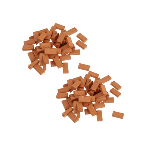 HONITANO 150Stücke Miniaturziegel Mikro Landschaftsversorgung für Sandtisch und Hochwertige Tontiegel für Kreative Bauprojekte für Architektur Enthusiasten HONITANO 150Stücke Miniaturziegel Mikro Landschaftsversorgung für Sandtisch und Hochwertige Tontiegel für Kreative Bauprojekte für Architektur Enthusiasten von HONITANO