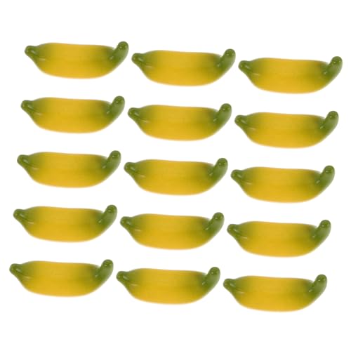 HONITANO 15Stücke Bananen Künstliche Früchte für DIY Dekoration Puppenhaus Feengarten Kreative Obstgestaltung Realistische Modelle HONITANO 15Stücke Bananen Künstliche Früchte für DIY Dekoration Puppenhaus Feengarten Kreative Obstgestaltung Realistische Modelle von HONITANO