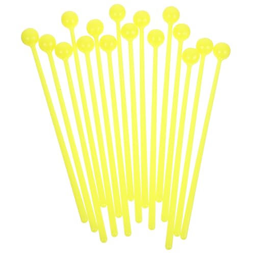 HONITANO 16 Stück Handheld Drum Stick Teiliges Gelb Langlebige als Pädagogische Spielzeughilfe Fördert Motorische Fähigkeiten und Musiklernen Geeignet für Jungen und Mädchen HONITANO 16 Stück Handheld Drum Stick Teiliges Gelb Langlebige als Pädagogische Spielzeughilfe Fördert Motorische Fähigkeiten und Musiklernen Geeignet für Jungen und Mädchen von HONITANO
