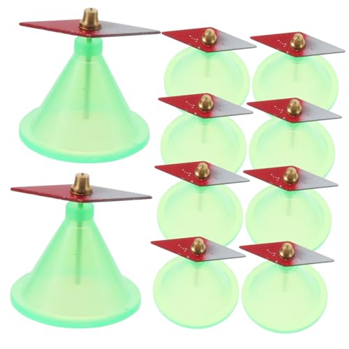 HONITANO 16 Stück Teiliges Flügelförmiges Magnetnadeln für Physikunterricht Magnetische Versuchsanordnung mit Sockel Lehrmittel für Elektromagnetische Feldlinien und von HONITANO