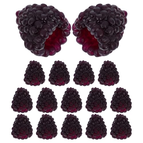 HONITANO 16 Stück Teiliges Künstliche Himbeeren Dekorative Modelle für Küche und Tischdekoration Simulierte Früchte für Hochzeiten Fotografie und Partys Künstliche Deko für Zuhause und HONITANO 16 Stück Teiliges Künstliche Himbeeren Dekorative Modelle für Küche und Tischdekoration Simulierte Früchte für Hochzeiten Fotografie und Partys Künstliche Deko für Zuhause und von HONITANO