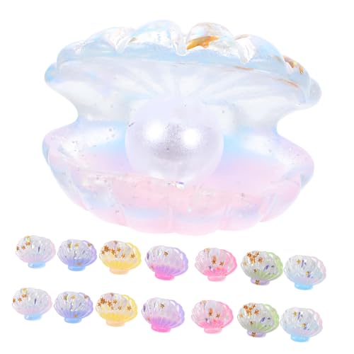 HONITANO 16 Stück Teiliges Mini Muscheln mit Perlen Leuchtend im Dunkeln Resin Bastelornamente für DIY Schmuck und Dekoration Kleine Handgefertigte Muschelanhänger Vielseitig für Garten HONITANO 16 Stück Teiliges Mini Muscheln mit Perlen Leuchtend im Dunkeln Resin Bastelornamente für DIY Schmuck und Dekoration Kleine Handgefertigte Muschelanhänger Vielseitig für Garten von HONITANO
