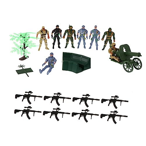 HONITANO 19Stücke Teiliges Soldatenmodell aus Hochwertigem Simulationssoldaten für Kreative Spielwelten Militärfiguren für Fördert Eltern Interaktion und Fantasie von HONITANO