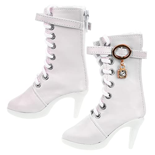 HONITANO 1Paar Hochhackige Puppenschuhe für Puppen Stilvolle Stiefel für Kreatives Zubehör für Puppenliebhaber Rollenspiele und Verkleidung HONITANO 1Paar Hochhackige Puppenschuhe für Puppen Stilvolle Stiefel für Kreatives Zubehör für Puppenliebhaber Rollenspiele und Verkleidung von HONITANO