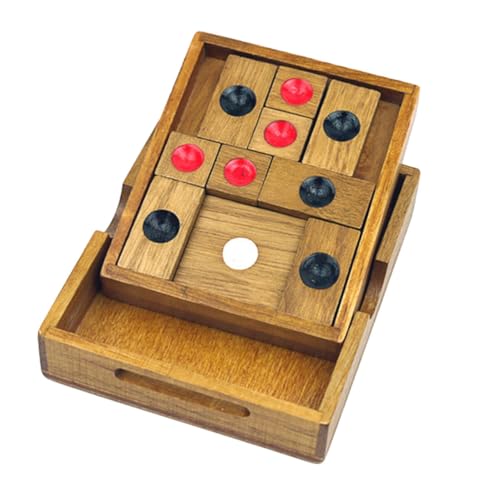HONITANO 1Pc Holz Schachbrett Holz Checker Board Schach Spiel Für Bambus von HONITANO