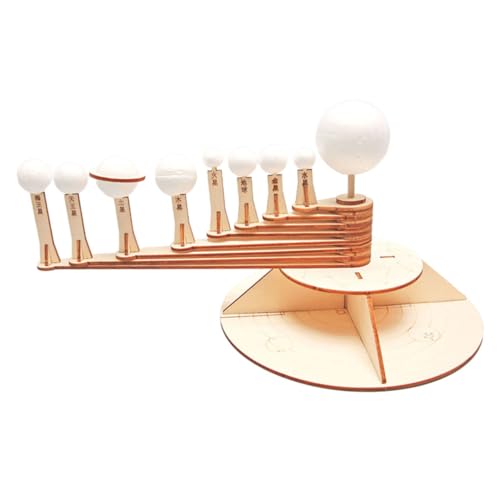 HONITANO 1Satz DIY Solar System Modell Aus Holz Weltraummodell Für Kreatives Sonnenplanetenmodell Zum Basteln Wissenschaftliches Experimentierset Lehrmaterial Für Schule HONITANO 1Satz DIY Solar System Modell Aus Holz Weltraummodell Für Kreatives Sonnenplanetenmodell Zum Basteln Wissenschaftliches Experimentierset Lehrmaterial Für Schule von HONITANO