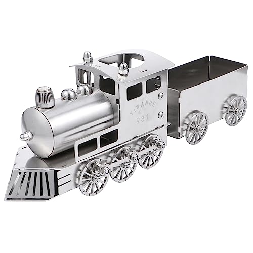 HONITANO 1Satz Dampflok Modell Zug Ornament Retro Stil Dampfzug Dekoration für Schreibtisch Langlebig Kompakt Passend zu Verschiedenen Wohnstilen für Sammler HONITANO 1Satz Dampflok Modell Zug Ornament Retro Stil Dampfzug Dekoration für Schreibtisch Langlebig Kompakt Passend zu Verschiedenen Wohnstilen für Sammler von HONITANO