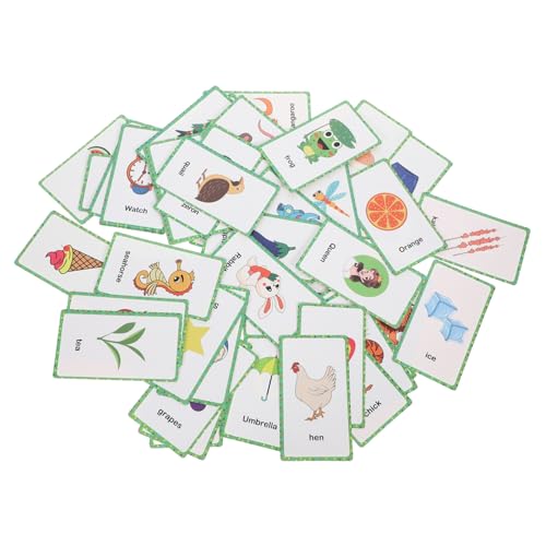 HONITANO 1Satz Englische Alphabete Lernkarten für Farbenfrohe Karten zur Frühen Sprachförderung Wiederverwendbar für Montessori und Erstes Lernen HONITANO 1Satz Englische Alphabete Lernkarten für Farbenfrohe Karten zur Frühen Sprachförderung Wiederverwendbar für Montessori und Erstes Lernen von HONITANO