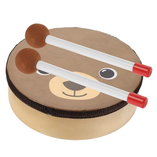 HONITANO 1Satz Handtrommel Set Musikinstrument für Kleinkinder Runde Percussion Trommel aus Langlebigen Materialien mit Drumsticks für Musikfeiern und Auftritte Fördert Kreativität HONITANO 1Satz Handtrommel Set Musikinstrument für Kleinkinder Runde Percussion Trommel aus Langlebigen Materialien mit Drumsticks für Musikfeiern und Auftritte Fördert Kreativität von HONITANO