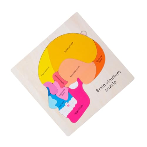 HONITANO 1Satz Holz Gehirnstruktur Puzzle für Lernspielzeug Logischen Denkfähigkeiten und Kreativität Sicheres und Spielerisches Erkennen der Gehirnstruktur HONITANO 1Satz Holz Gehirnstruktur Puzzle für Lernspielzeug Logischen Denkfähigkeiten und Kreativität Sicheres und Spielerisches Erkennen der Gehirnstruktur von HONITANO
