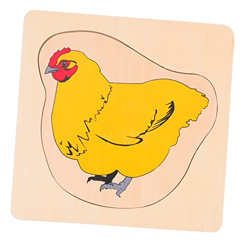 HONITANO 1Satz Holz Puzzle für Pädagogisches Karikatur Puzzlespielzeug Kreativität und Koordination für Kleine Hände Design für Drinnen HONITANO 1Satz Holz Puzzle für Pädagogisches Karikatur Puzzlespielzeug Kreativität und Koordination für Kleine Hände Design für Drinnen von HONITANO