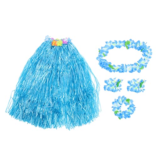 HONITANO 1Satz Hula Rock Für Frauen Teiliges Hawaii Kostüm Mit Stirnband Und Armbändern Strandpartys Luau Und Tropische Feiern Attraktives Design HONITANO 1Satz Hula Rock Für Frauen Teiliges Hawaii Kostüm Mit Stirnband Und Armbändern Strandpartys Luau Und Tropische Feiern Attraktives Design von HONITANO