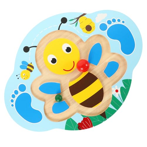 HONITANO 1satz Titel Junge Mädchen Balancierbrett Holzspielzeug Wackelbrett Für Junge Mädchen Indoor Outdoor Fördert Gleichgewicht Und Kreativität Buntes Design von HONITANO