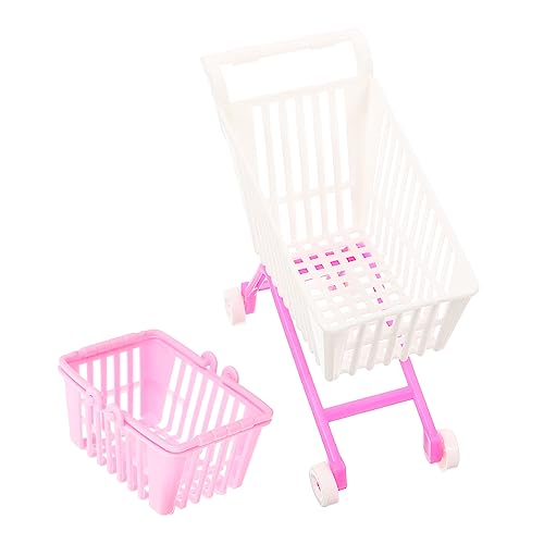 HONITANO 1Satz Mini Einkaufswagen Puppenhaus Trolley Modelle für Desktop Dekoration Mini Supermarkt Handcart mit Zufälliger Farbwahl Praktischer Organizer für Kosmetik HONITANO 1Satz Mini Einkaufswagen Puppenhaus Trolley Modelle für Desktop Dekoration Mini Supermarkt Handcart mit Zufälliger Farbwahl Praktischer Organizer für Kosmetik von HONITANO
