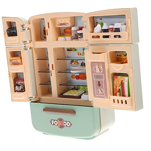 HONITANO 1Satz Mini Kühlschrank Set Lustige Lebensmittel Accessoires für Puppenhaus Dekoration Fördert Interaktion und Kreativität aus Hochwertigem HONITANO 1Satz Mini Kühlschrank Set Lustige Lebensmittel Accessoires für Puppenhaus Dekoration Fördert Interaktion und Kreativität aus Hochwertigem von HONITANO