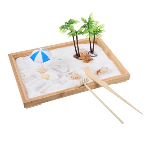 HONITANO 1Satz Ozeangarten Sandspielzeug Kreatives Tischspielzeug für Zuhause und Büro Stressabbau und Meditation Sandtablett und Zubehör für Kreative HONITANO 1Satz Ozeangarten Sandspielzeug Kreatives Tischspielzeug für Zuhause und Büro Stressabbau und Meditation Sandtablett und Zubehör für Kreative von HONITANO
