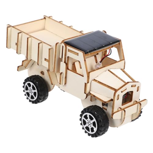 HONITANO 1Satz Solarbetriebenes Holzauto zur Selbstmontage DIY Modellbau für Wissenschaftliches Projektspielzeug für Kreative Experimente und Lernaktivitäten HONITANO 1Satz Solarbetriebenes Holzauto zur Selbstmontage DIY Modellbau für Wissenschaftliches Projektspielzeug für Kreative Experimente und Lernaktivitäten von HONITANO