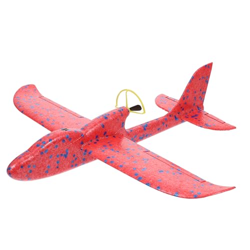 HONITANO 1Stück Montiertes Flugzeugspielzeug aus Selbst Zusammenbaubar für Robust und Langlebig für Outdoor Spielspaß Praktischer Fähigkeiten von HONITANO