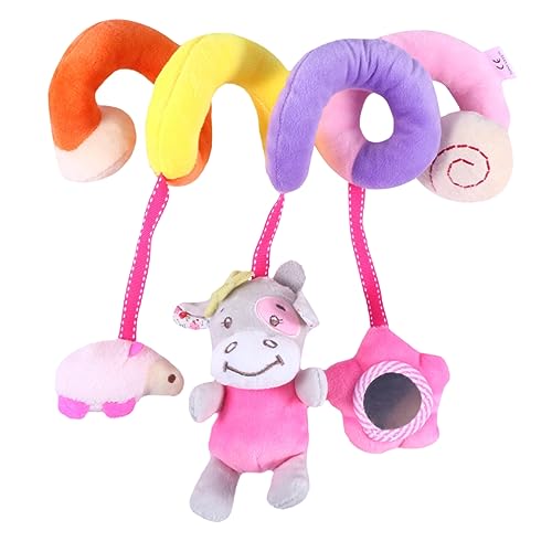 HONITANO 1Stück Multifunktionales für Junge Mädchen Spiralspielzeug mit Glocken für Autositz und Kinderwagen und Einfach zu Befestigen für Kinderbett und Unterwegs Fördert HONITANO 1Stück Multifunktionales für Junge Mädchen Spiralspielzeug mit Glocken für Autositz und Kinderwagen und Einfach zu Befestigen für Kinderbett und Unterwegs Fördert von HONITANO