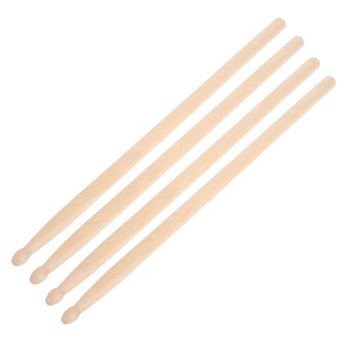 HONITANO 2 Paare Holz Drumsticks für Anfänger rutschfeste Trommelstöcke aus Ahorn Zuverlässige Schlagzeug Sticks für Fähigkeitsstufen Musikinstrument Zubehör für Effektives Üben HONITANO 2 Paare Holz Drumsticks für Anfänger rutschfeste Trommelstöcke aus Ahorn Zuverlässige Schlagzeug Sticks für Fähigkeitsstufen Musikinstrument Zubehör für Effektives Üben von HONITANO