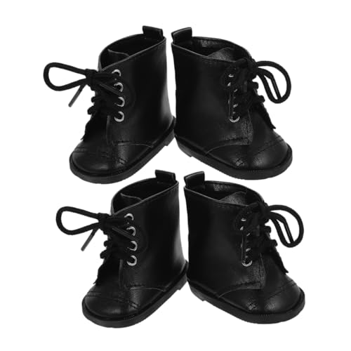 HONITANO 2 Paare Puppenschuhe Mädchen PU Leder Stiefel Puppenzubehör Puppenkleidung Anziehschuhe für Rollenspiele und Vielseitige Outfits HONITANO 2 Paare Puppenschuhe Mädchen PU Leder Stiefel Puppenzubehör Puppenkleidung Anziehschuhe für Rollenspiele und Vielseitige Outfits von HONITANO