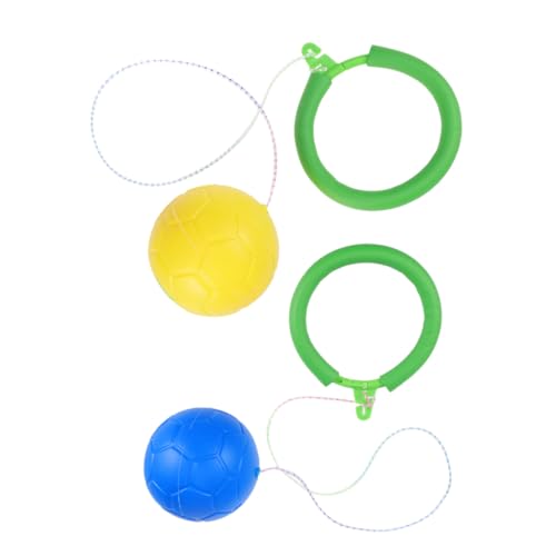 HONITANO 2 STÜCK Hüpfbälle mit Sprungring für Leichtes Fitnessspielzeug für Einbeiniges Springen Bunte Sprungspielgeräte für Jungen und Mädchen für Drinnen und Draußen Zufällige Farbe HONITANO 2 STÜCK Hüpfbälle mit Sprungring für Leichtes Fitnessspielzeug für Einbeiniges Springen Bunte Sprungspielgeräte für Jungen und Mädchen für Drinnen und Draußen Zufällige Farbe von HONITANO