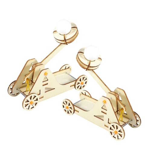 HONITANO 2 Sätze DIY Holz Bausatz Stem Catapult Modell für Physik Experimente Ingenieurwesen Lernspielzeug für Erwachsene Realistische Antike Belagerungsmaschine Interaktives HONITANO 2 Sätze DIY Holz Bausatz Stem Catapult Modell für Physik Experimente Ingenieurwesen Lernspielzeug für Erwachsene Realistische Antike Belagerungsmaschine Interaktives von HONITANO