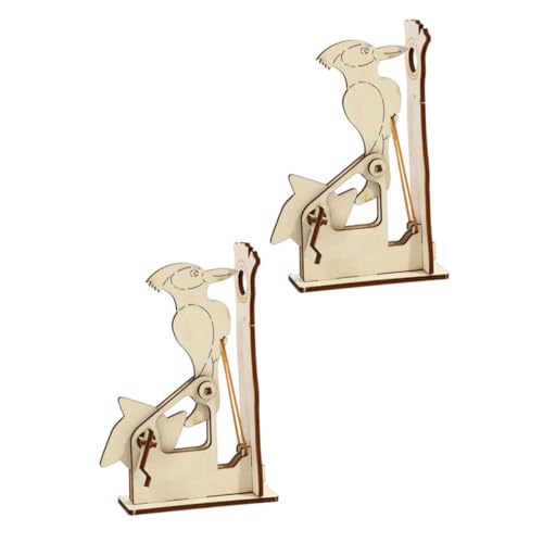 HONITANO 2 Sätze Holzpuzzle Teilig Holzspecht DIY Modell Bausatz Ab Jahre Pädagogisches Kinderhandwerk mit Glatten Kanten Stressreduzierend für Jungen und Mädchen HONITANO 2 Sätze Holzpuzzle Teilig Holzspecht DIY Modell Bausatz Ab Jahre Pädagogisches Kinderhandwerk mit Glatten Kanten Stressreduzierend für Jungen und Mädchen von HONITANO